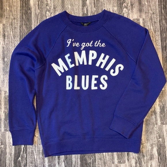 J. Crew Memphis Blues Sweatshirt - Picture 2 of 8